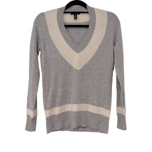 Aqua Bloomingdale’s 100% cashmere sweater.